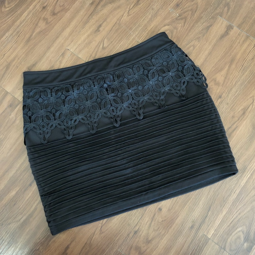 Black Pattern Skort - image 2